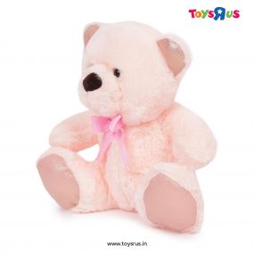 Mirada 32Cm Sitting Teddy Bear With Ribbon Soft Toy | Pineapple