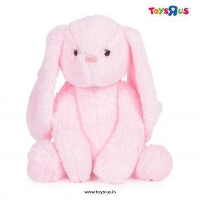 Mirada 35 cm Easy Cleaning Polyester Bunny Soft Toy (Pink)