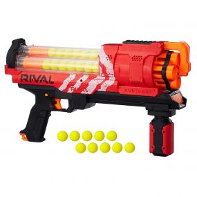 Nerf Rival Artemis XVII-3000 Red 30X High-Impact Rounds Toy Blaster for Kids 14 Years+
