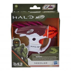 Nerf MicroShots Halo Needler Mini Dart Firing Blaster