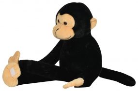 Mirada Plush 52Cm Hanging Monkey Soft Toy - Black